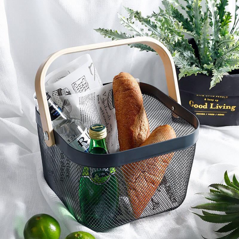 Metal Practical Storage Basket - waseeh.com