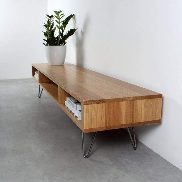 The Marston Lounge Console Hairpin Stand - waseeh.com