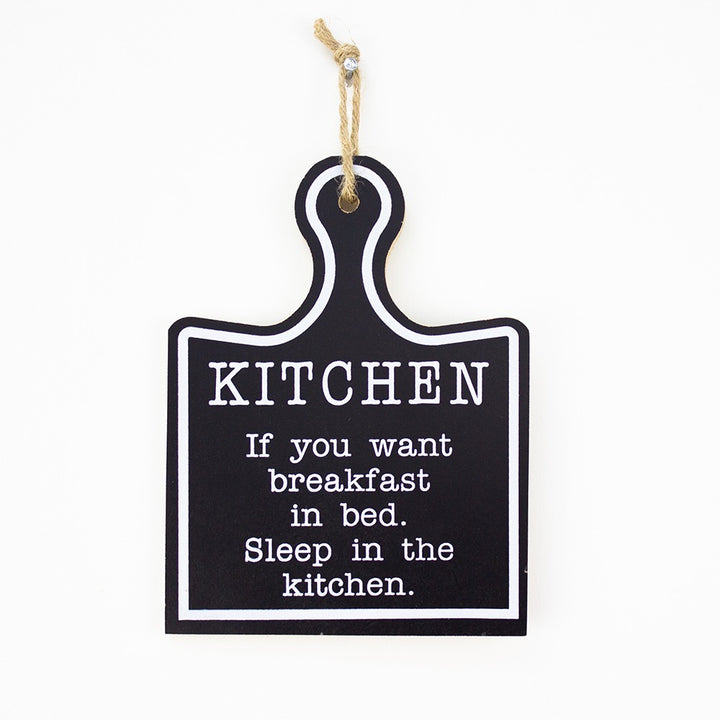 Wall "Strict Kitchen" Caption Decor - waseeh.com