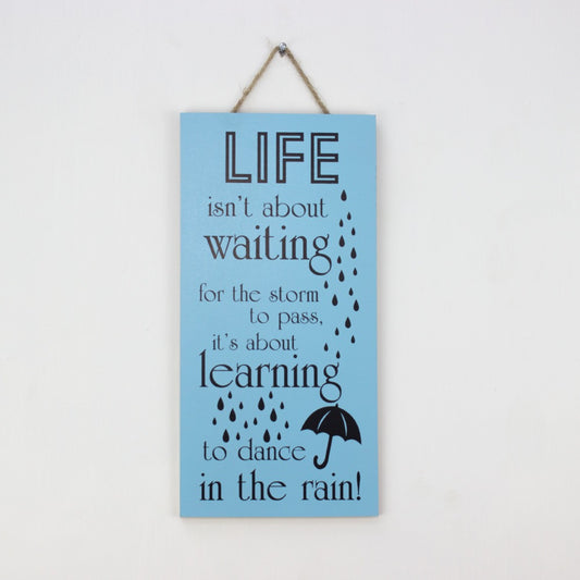 Wall "Life Lesson" Caption Decor - waseeh.com