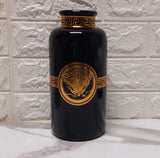 Versace Golden Ceramic Jar - waseeh.com