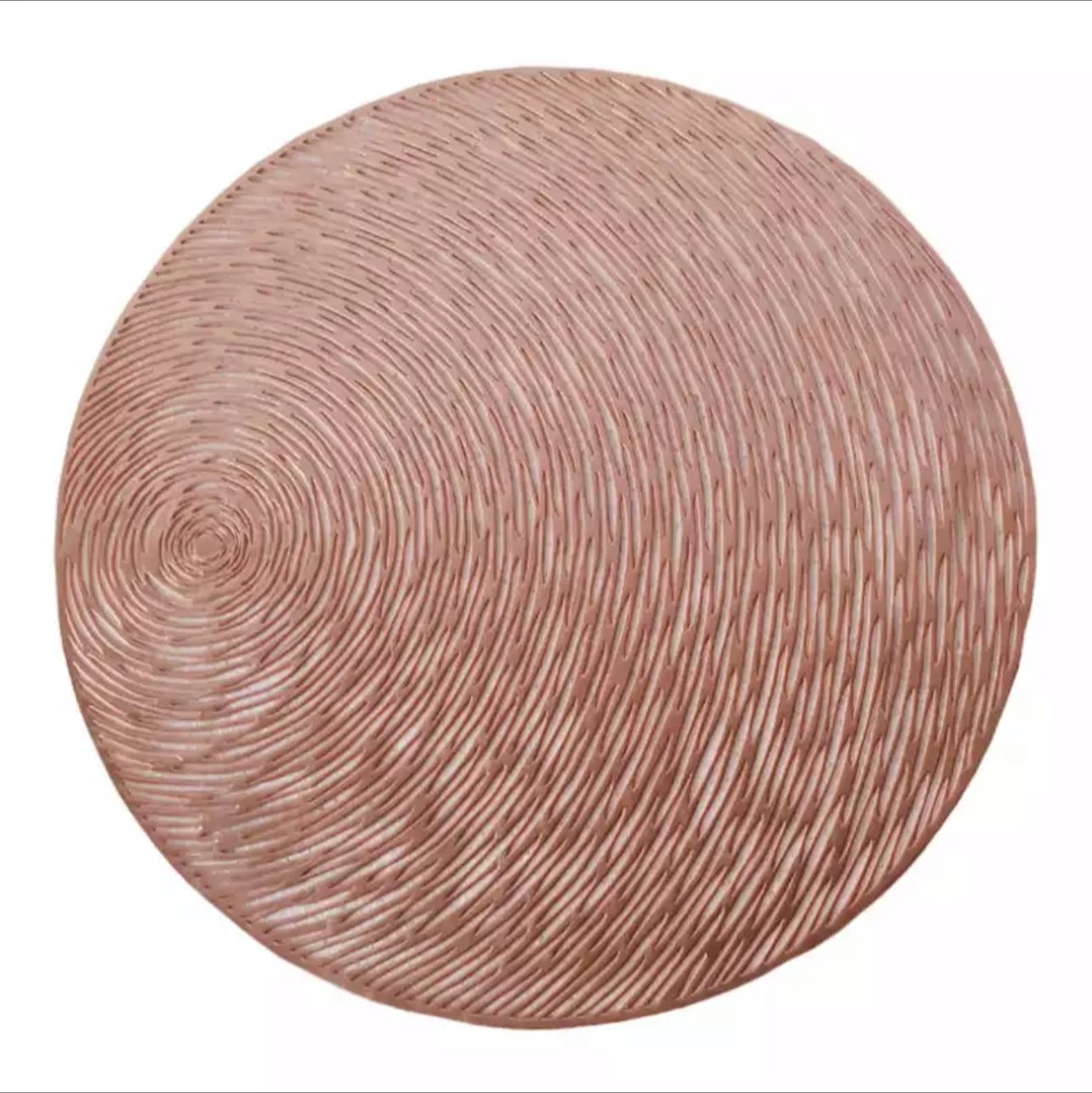 Bronzy Table Toppie (Round) - waseeh.com