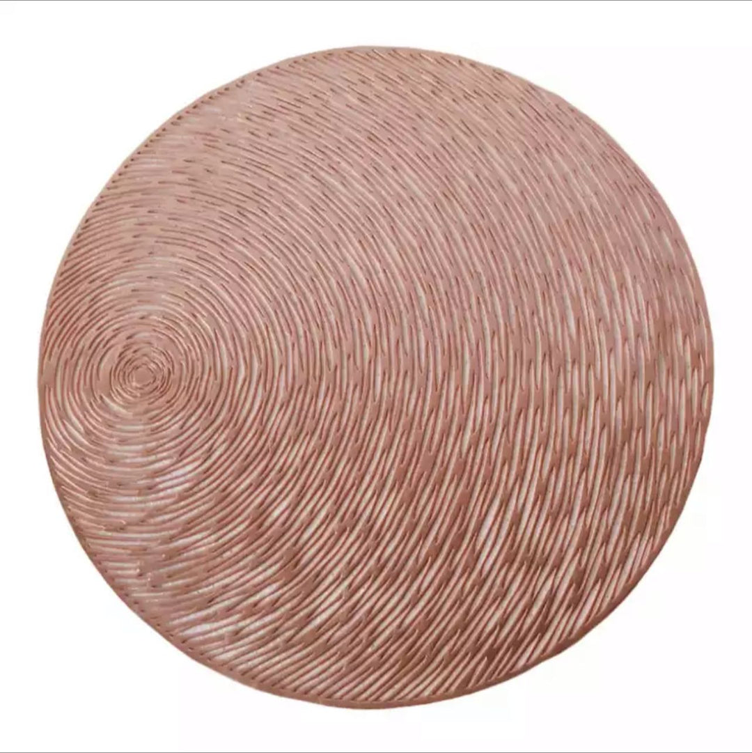 Bronzy Table Toppie (Round) - waseeh.com