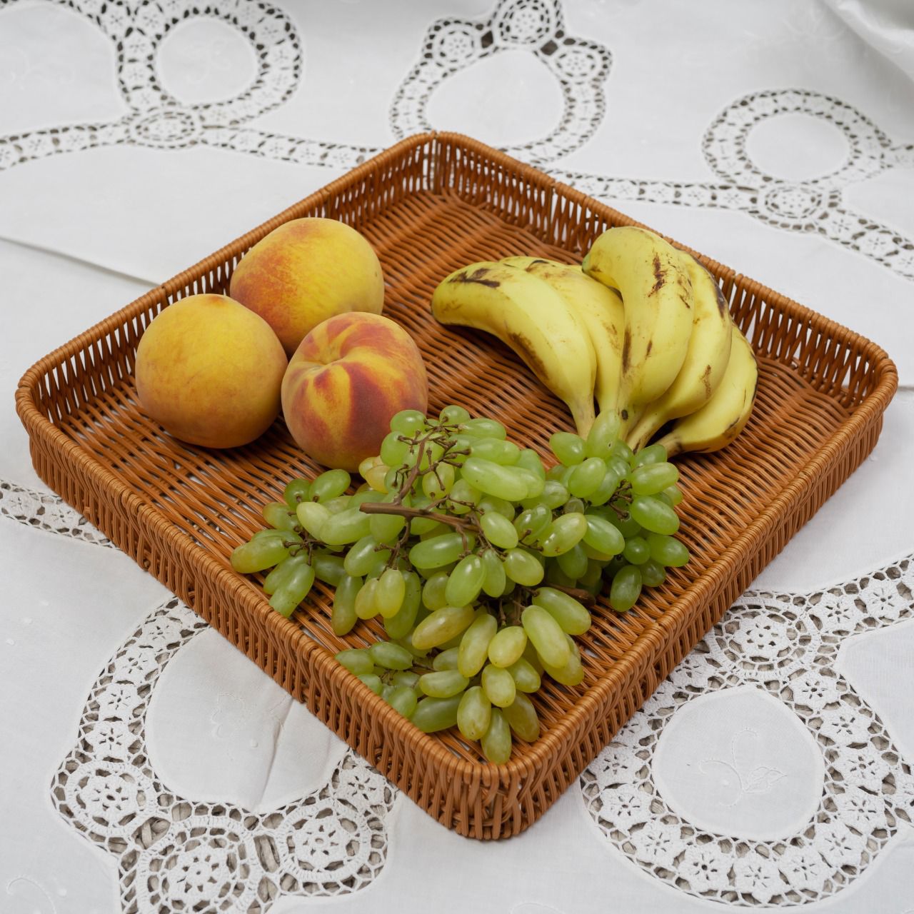 Nostalgic Braided Basket (Square) - waseeh.com