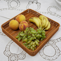 Nostalgic Braided Basket (Square) - waseeh.com