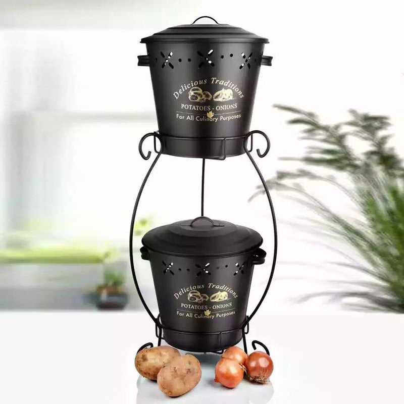 DESING Vegetable Containers (Layers) - waseeh.com