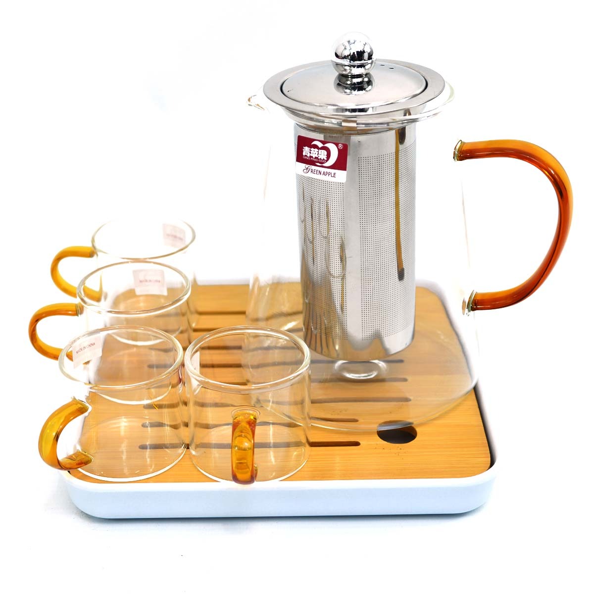 Deli Glassware Kahwa-Tea Set - waseeh.com