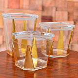 Shengya Golden Jars (Set of 3) - waseeh.com