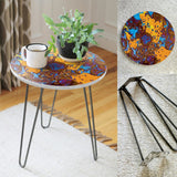Yellow Universe Living Lounge Center Side Hairpin Table - waseeh.com