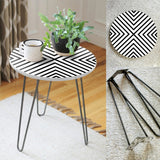 Mystic Mysteries Living Lounge Center Side Hairpin Table - waseeh.com