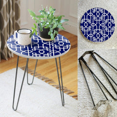 Muddle Flare Living Lounge Center Side Hairpin Table - waseeh.com
