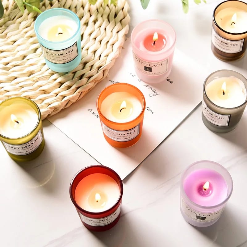 Home Aroma Scented Candles - waseeh.com