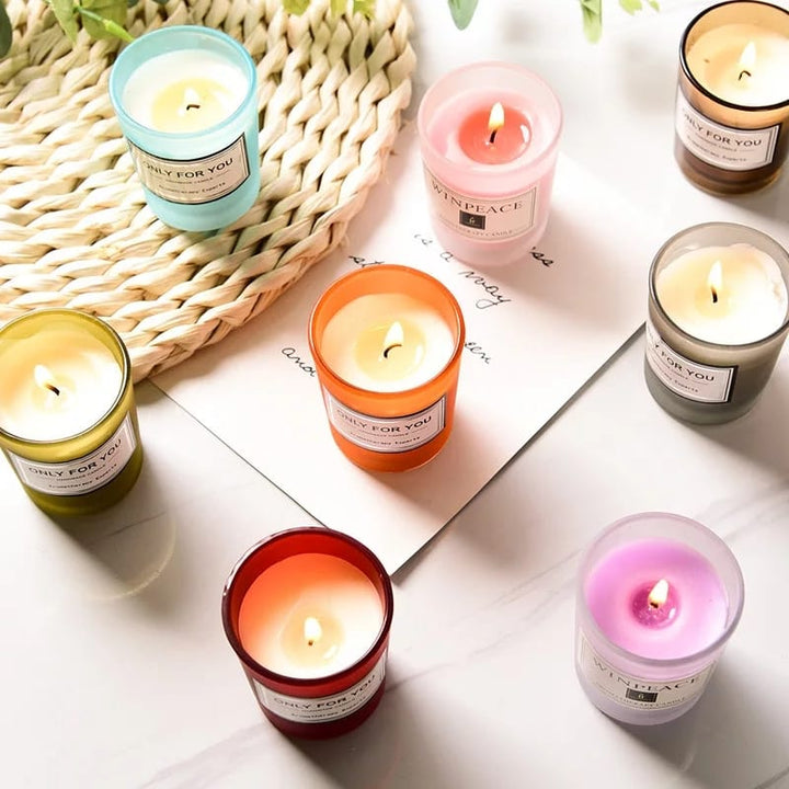 Home Aroma Scented Candles - waseeh.com