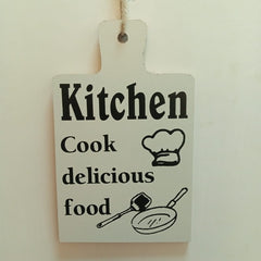 Wall Caption "Kitchen" Decor - waseeh.com
