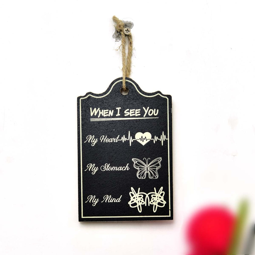 Wall "mine" Caption Decor