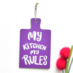 Wall "Strict Kitchen" Caption Decor - waseeh.com