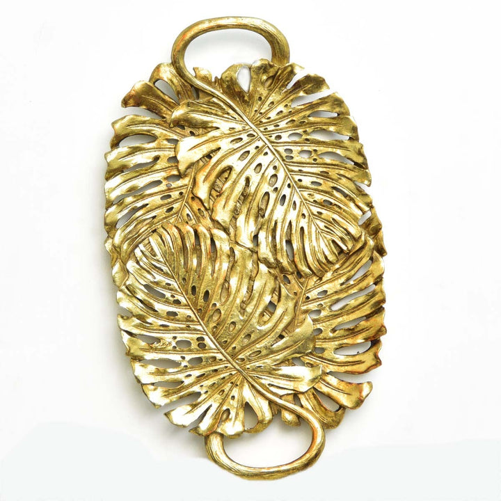 Gold Leaf Destruct Tray - waseeh.com