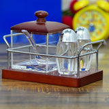 Sugar Pot and Pepper Cruet Set - waseeh.com