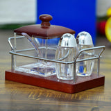 Sugar Pot and Pepper Cruet Set - waseeh.com