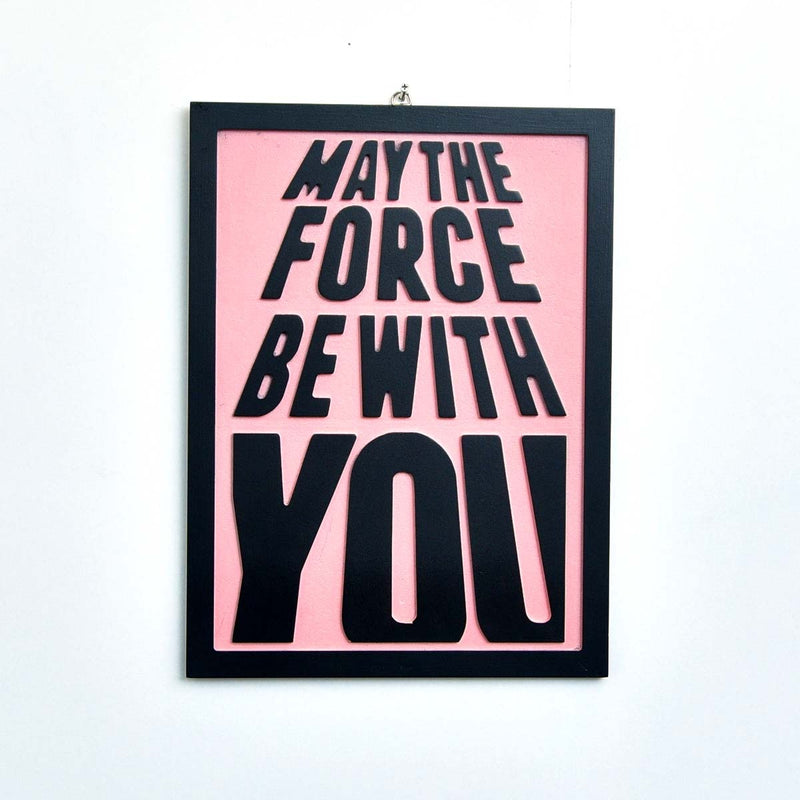 Wall "Be with" Decor - waseeh.com