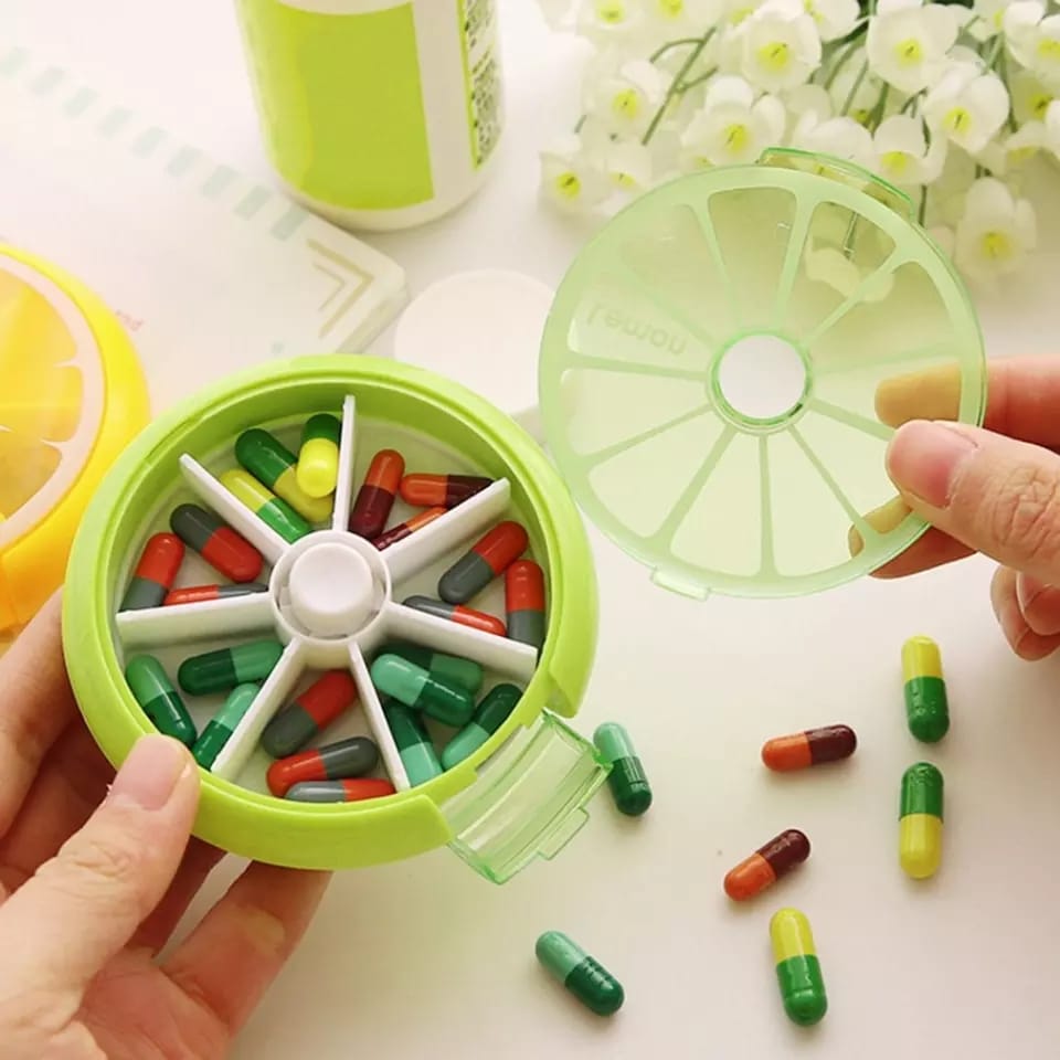 Mini Medicine Box (Lemon shape) - waseeh.com