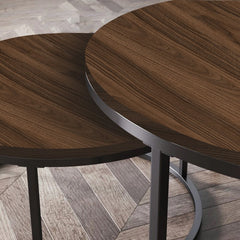 Maywood Nesting Living Loung Drawing Room Centre Tables (Set of 2) - waseeh.com