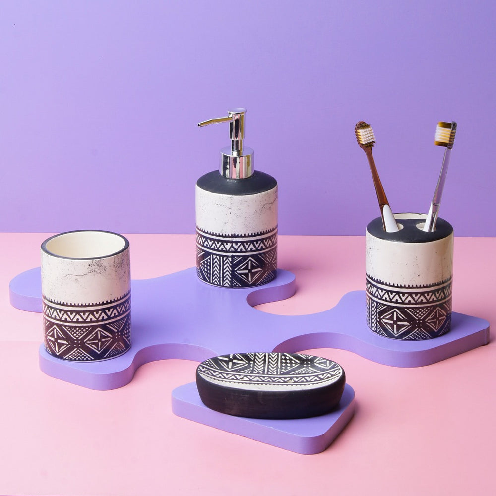 Old Waves Bathroom Set - waseeh.com