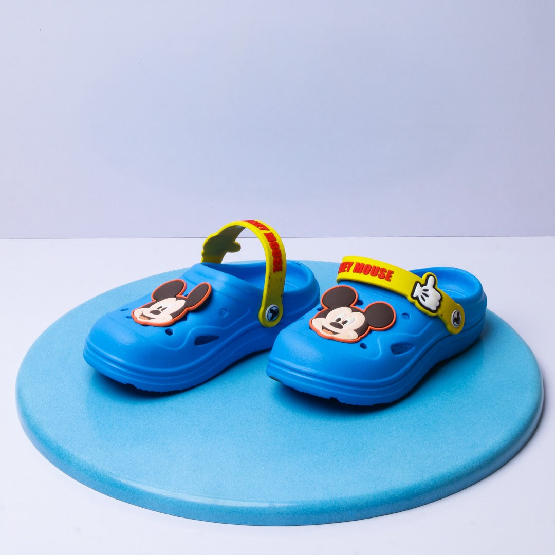 Mickey Mouse Kids Slippers (Blue) - waseeh.com