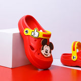 Mickey Mouse Kids Slippers (Red) - waseeh.com