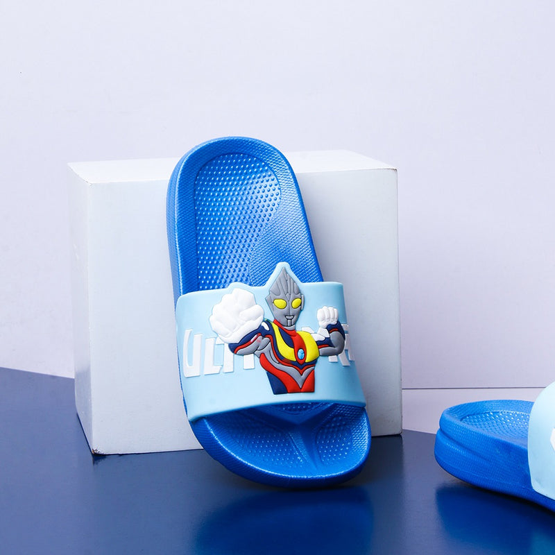 Ultraman Kids Slippers (Blue) - waseeh.com