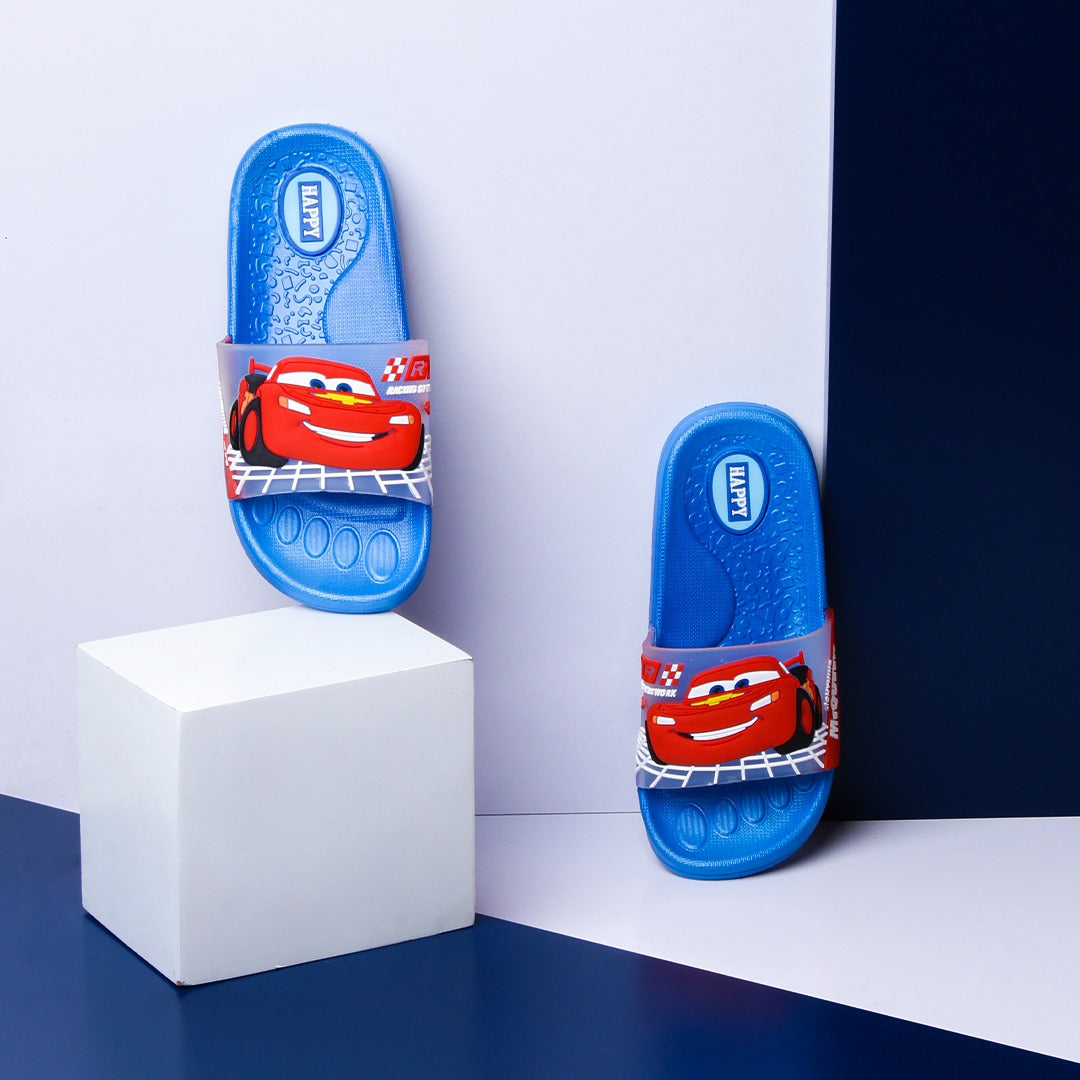 The Cars Kids Slippers (Blue) - waseeh.com