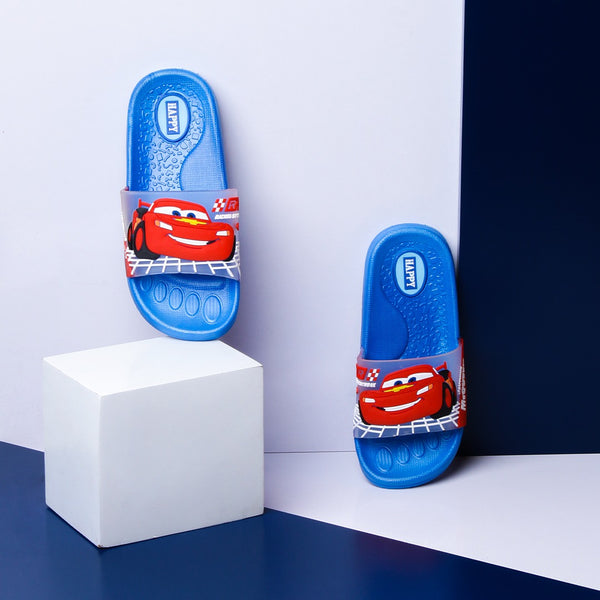 The Cars Kids Slippers (Blue) - waseeh.com