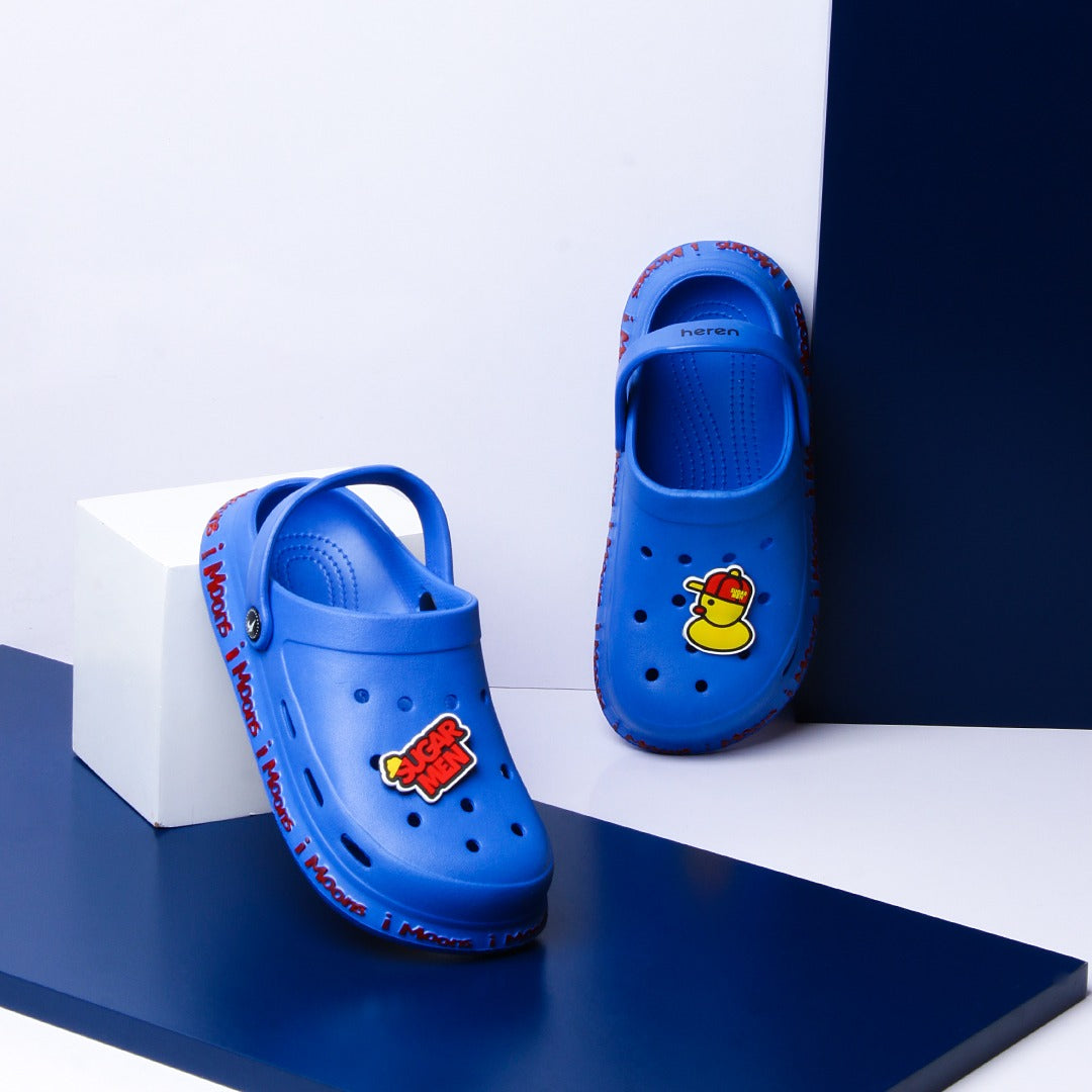 Little Chick Anti Slip Slippers  (Navy Blue) - waseeh.com