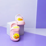 Smily Chick Baby Slippers (Pink) - waseeh.com