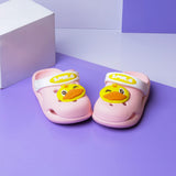Smily Chick Baby Slippers (Pink) - waseeh.com