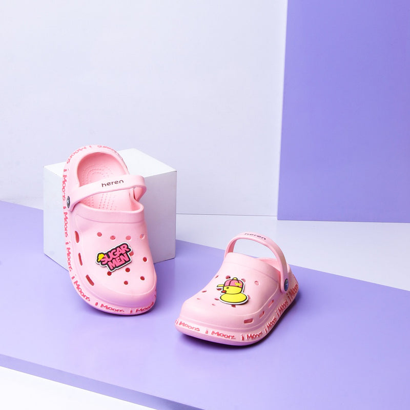 Little Chick Anti Slip Slippers  (Pink) - waseeh.com