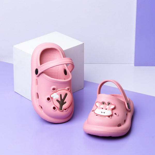 Winter Bear Baby Slippers (Pink) - waseeh.com