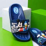 Mickey & Chik Kids Slippers (Dark Blue) - waseeh.com
