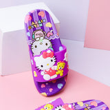 Hello Kitty Kids Slippers (Purple) - waseeh.com