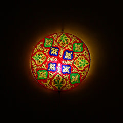 Heritage Painted Wall Lamps (Small) - waseeh.com