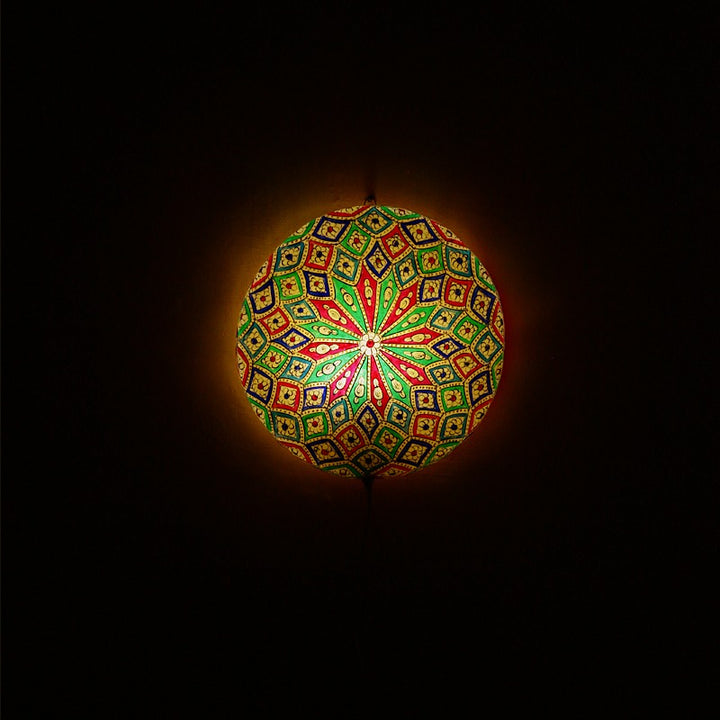 Heritage Painted Wall Lamps (Small) - waseeh.com