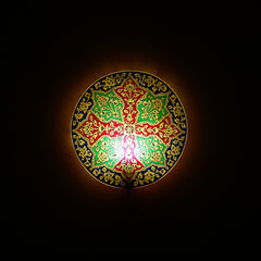 Heritage Painted Wall Lamps (Large) - waseeh.com