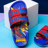 Spiderman Straps Kids slippers (Blue) - waseeh.com