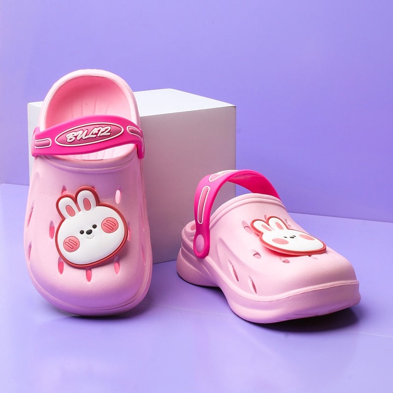Bunny kids Slippers (Pink) - waseeh.com