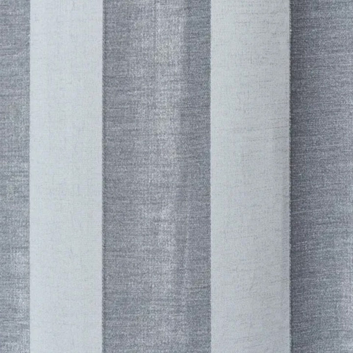 Layesh Grey Lines Curtains - waseeh.com