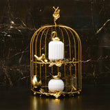 Golden Creative Plate Stand - waseeh.com