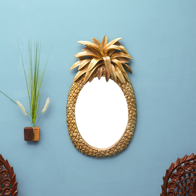 Pineapple Hanging Mirror - waseeh.com