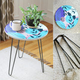 Chevy Flowers Living Lounge Center Side Hairpin Table - waseeh.com