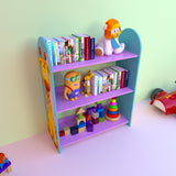 Kids Dream Home Bookcase Storage Organizer Rack - waseeh.com