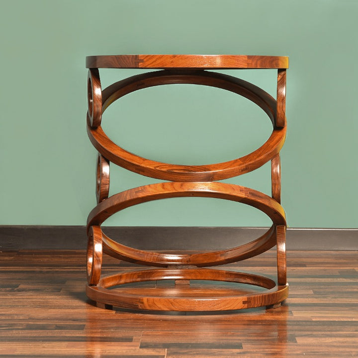 Snaky Maze Living Lounge Drawing Room Decor Table (Shisham) - waseeh.com